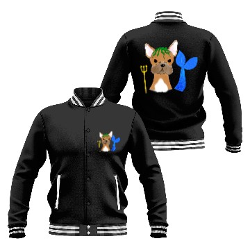 Discover French bulldog star sign aquarius gift idea Baseball Jackets