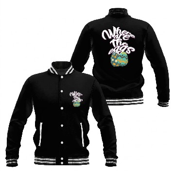 Discover Easter Eggs Eat Gift Glutton Hunger Rogue Baseball Jackets
