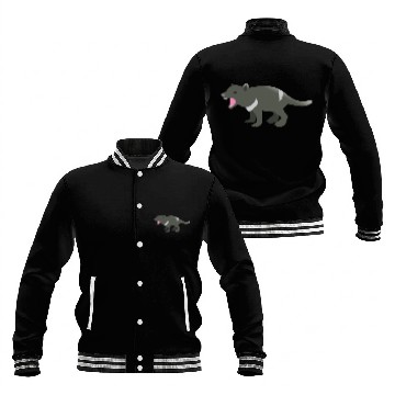 Discover Growling standing Tassie devil (Tasmanian devil) Baseball Jackets