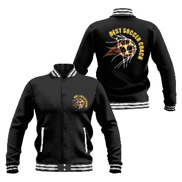 Discover Best Soccer Coach Cool Football Team Leader Baseball Jackets