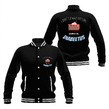 Discover Diabeetus Baseball Jackets