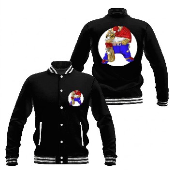 Discover Fat Spidey Baseball Jackets
