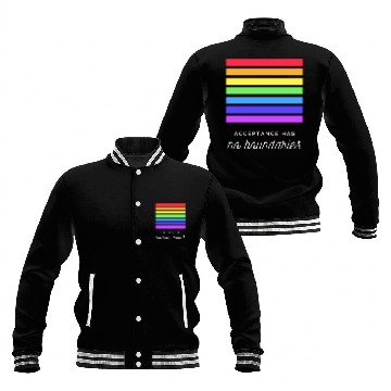 Discover Acceptance Has No Boundaries Baseball Jackets