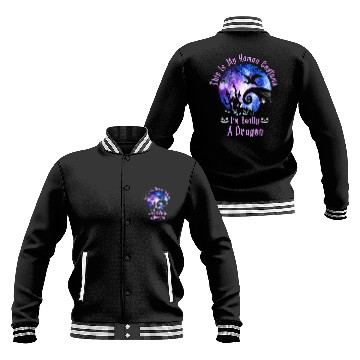 Discover Funny Dragon Fruit Halloween Costume I Am A Dragon Baseball Jackets