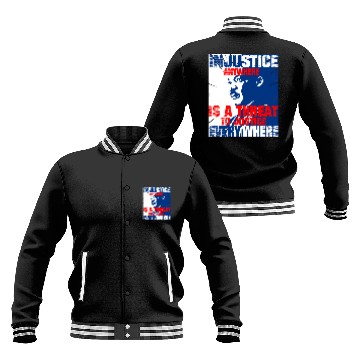 Discover Martin Luther King JR MLK Black History Month Baseball Jackets