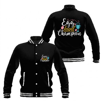 Discover egg hunt champion Baseball Jackets