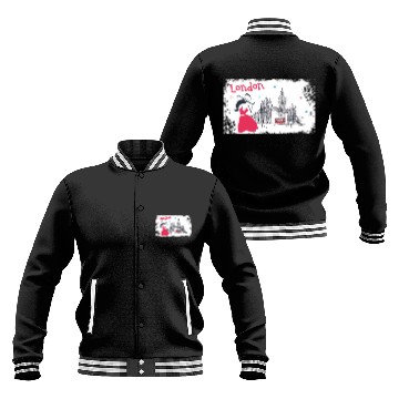 Discover London Tower Bridge United Kingdom Big Ben Gift Baseball Jackets