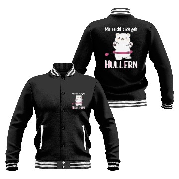 Discover Enough For Me I Go Hullern Sport, Cute Polar Bear Baseball Jackets