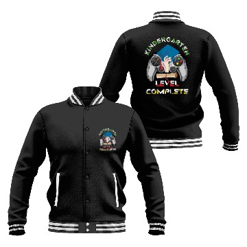Discover Class Of 2021 Kindergarten Level Video Game Gradua Baseball Jackets