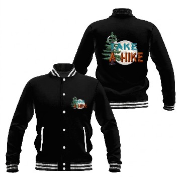 Discover take a hike Baseball Jackets