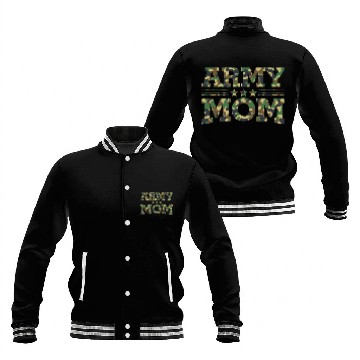 Discover Army Mom 02 Baseball Jackets