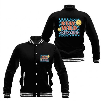 Discover Retro Summer Sublimation Baseball Jackets