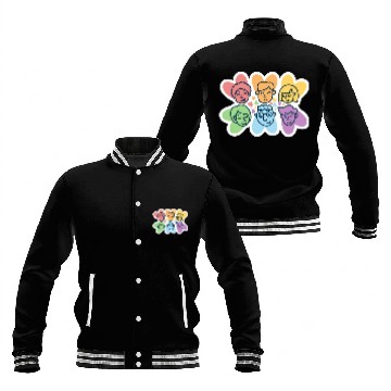 Discover LGBTQ+ Faces Baseball Jackets