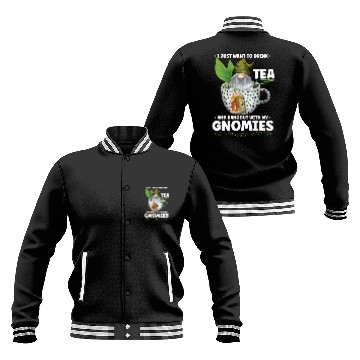 Discover Garden Gnomes Gnome Lover Funny Gnome Gardening Baseball Jackets