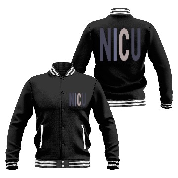 Discover Purple NICU Mama Gift For New Mom Design Baseball Jackets