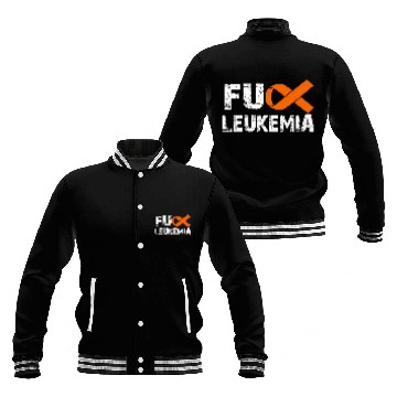 Discover Fu Leukemia Cancer Awareness Support Top Baseball Jackets