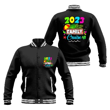 Discover Family Cruise Vacation Trip 2023 Baseball Jackets