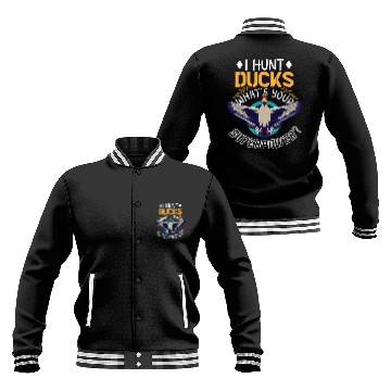 Discover Duck Hunt Duck Hunter Bird Hunting Duck Hunting Baseball Jackets