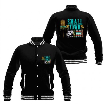 Discover Small Town Mimi Baseball Jackets