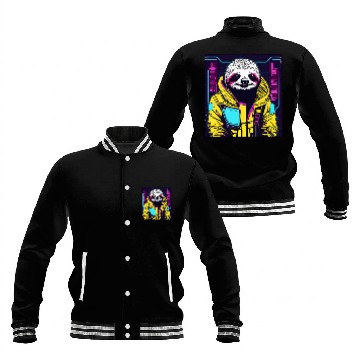 Discover Sloth Astronaut / Animal / Space / NASA / Spaceman Baseball Jackets