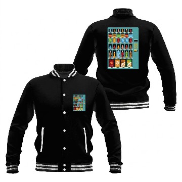 Discover Vending Machine Drinks Vending Machine Baseball Jackets