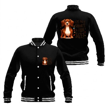 Discover Fun-Size Dachshund Delight Baseball Jackets
