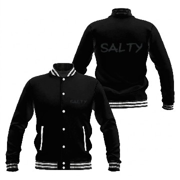 Discover Salty Blk Baseball Jackets
