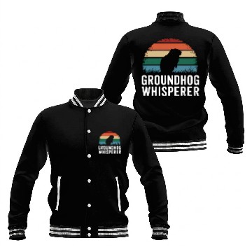 Discover Groundhog Whisperer Baseball Jackets