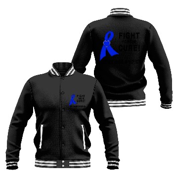 Discover Osteogenesis Imperfecta Fight for the Cure! T-Shir Baseball Jackets