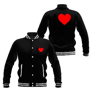 Discover i love poison ivy Baseball Jackets