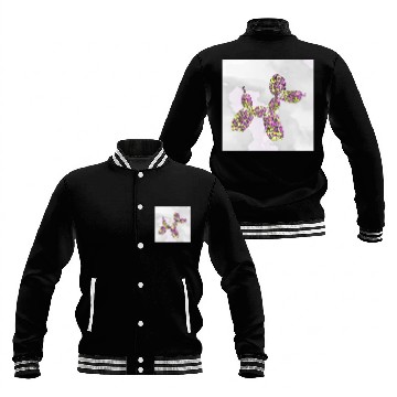 Discover Balloon Dog A3 Baseball Jackets