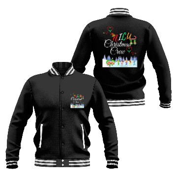 Discover NICU Christmas Crew Neonatal Nurse NICU Techs Secr Baseball Jackets