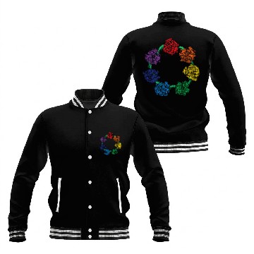 Discover Order of the Rose - Pride Baseball Jackets