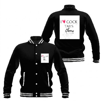 Discover New Year 's I Love Cocktails Baseball Jackets