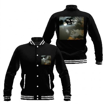 Discover My Nights are Full Moon Night Shift Plus Size Baseball Jackets