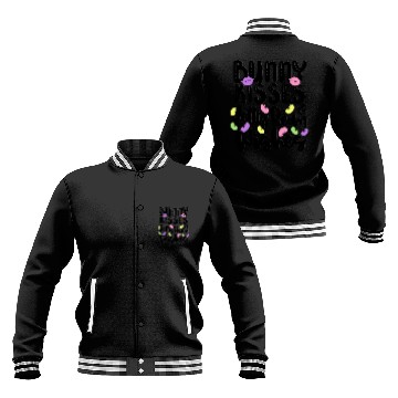 Discover Bunny Wishes Jelly Bean Kisses Baseball Jackets