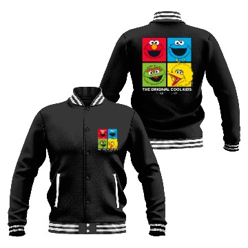Discover Sesame Street | The Original Cool Kids Baseball Jackets