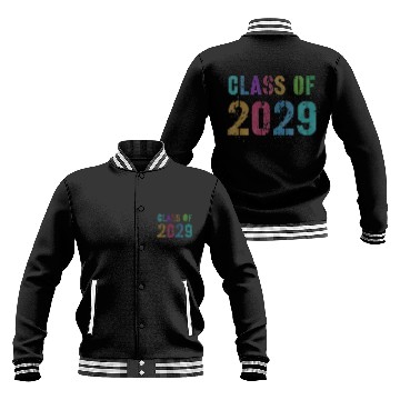 Discover Vintage Future CLASS Of 2029 Graduation Goodbye 5T Baseball Jackets