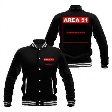 Discover Area 51 Dreamland Baseball Jackets