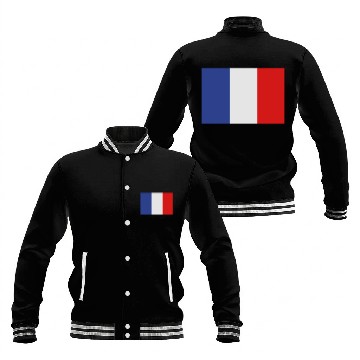 Discover France Baseball Jackets