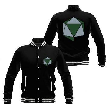 Discover platonic solid Baseball Jackets