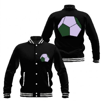 Discover platonic solid Baseball Jackets