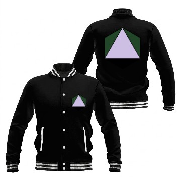 Discover platonic solid Baseball Jackets