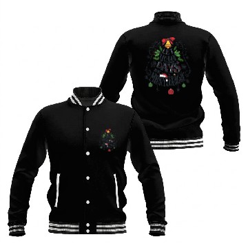 Discover Let your days be merry and bright Baseball Jackets