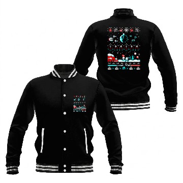 Discover Star Wars ugly Christmas sweater Baseball Jackets