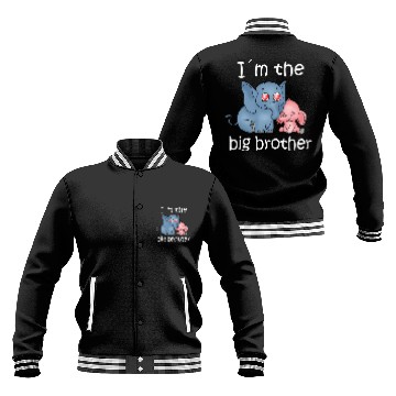 Discover I'm the Big Brother Baseball Jackets