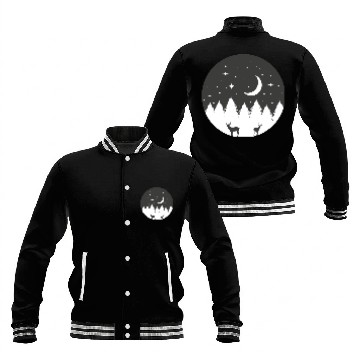 Discover Starry night Baseball Jackets