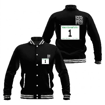Discover FUN RUN Michael Baseball Jackets