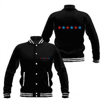 Discover STAR STARS MILITARY BARS Vector B Baseball Jackets