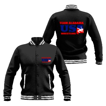 Discover team Albm usa wrestling med hr Baseball Jackets